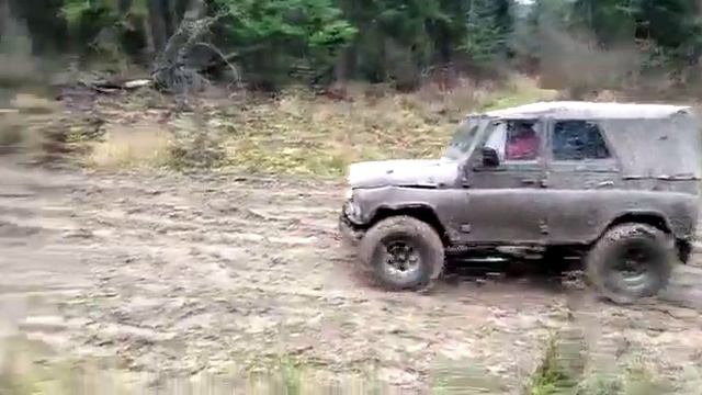 Уаз для охоты и рыбалки.#уаз#уаз в болоте#469#лэп смотреть онлайн