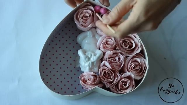 DIY. Идея подарка на день влюблённых. Сердце из маршмеллоу своими руками. смотреть онлайн
