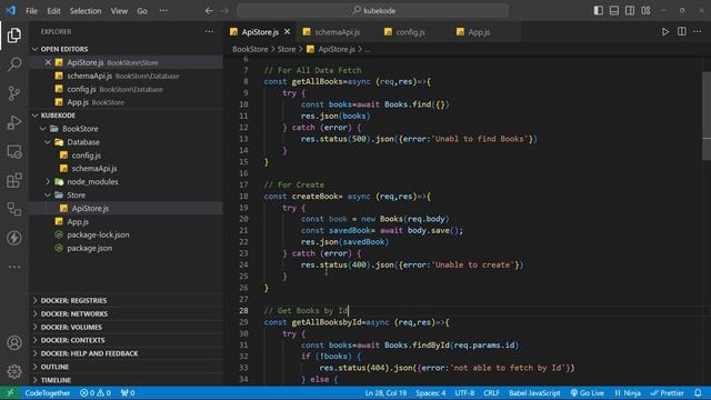 Creating API using Node Js|creating Api on mongodb| Web Development | DevOps | Cloud-Native|CURD op смотреть онлайн