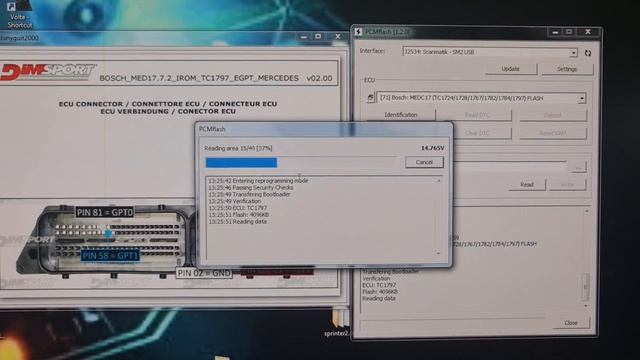 Mercedes Med17  Read Ktm Tool Clone Pcmflash