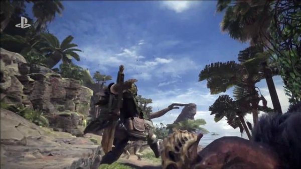 Monster Hunter World Gameplay Trailer: Monster Hunter World Trailer on PS4 at E3 2017