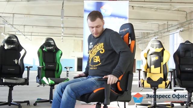 Обзор геймерского кресла DXRacer FD99 смотреть онлайн