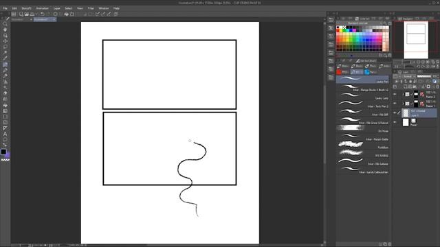 How to use the Frame Tool in Clip Studio Paint - Tips and Tutorial смотреть онлайн