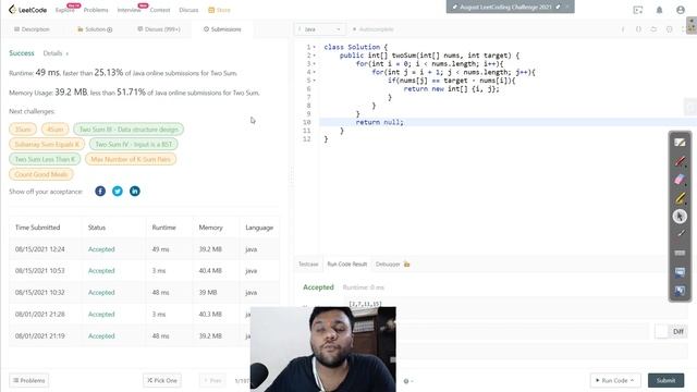 LEETCODE - 1 || Two Sum || Easy solution || Brute Force || Optimal Approach смотреть онлайн
