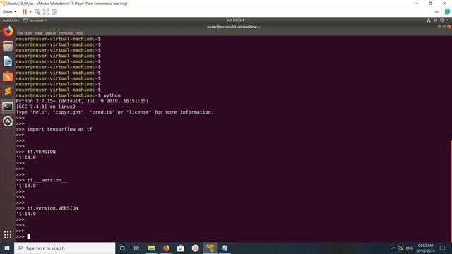 How to find Version of TensorFlow смотреть онлайн