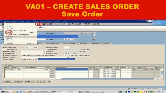 Tutorial for Beginners-Sales Order Part 1-SAP ERP смотреть онлайн