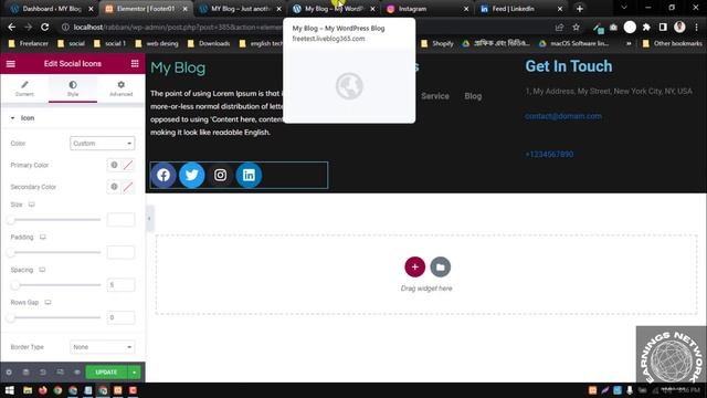 WordPress Bangla Tutorial [Part#20] Elementor Header & Footer Builder [part #02] смотреть онлайн