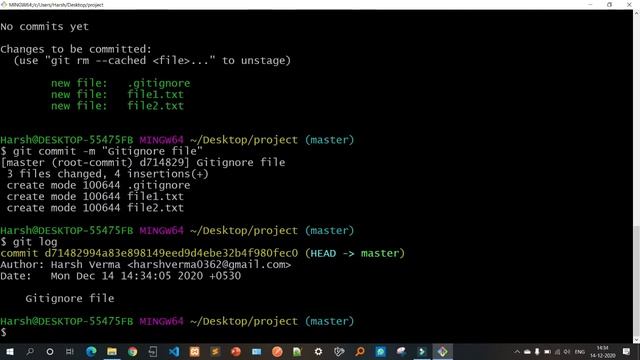 Git & GitHub - Gitignore File смотреть онлайн