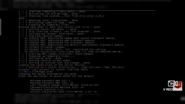 BOSS password reset in 5 second | fix user expiry error | Linux OS | смотреть онлайн