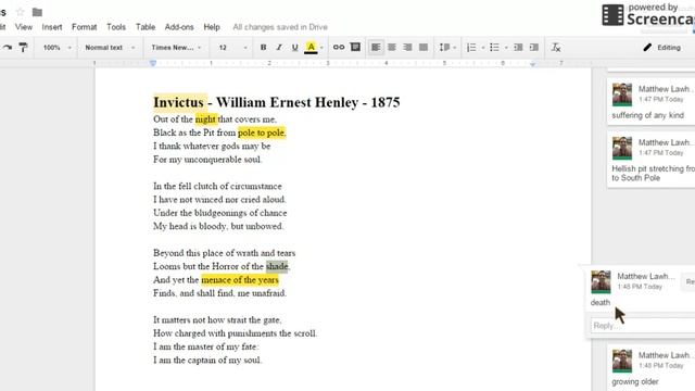 Invictus Poem Analysis смотреть онлайн
