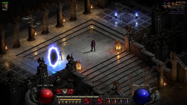 Diablo2 Ressurected - LADDER 3 - PC | 4k 60 fps | - I dropped Talrashas Armor in Diarun with o mf смотреть онлайн