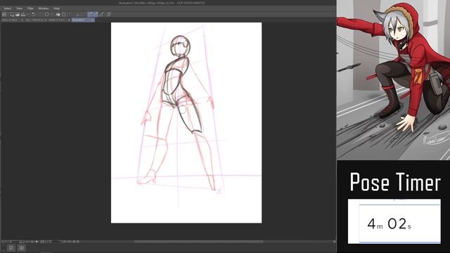 [ENG] Day 9 - Chill Late night sketching смотреть онлайн