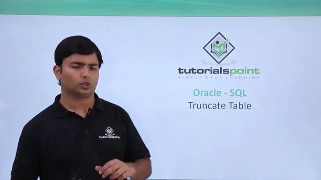 How to truncate a table in oracle смотреть онлайн
