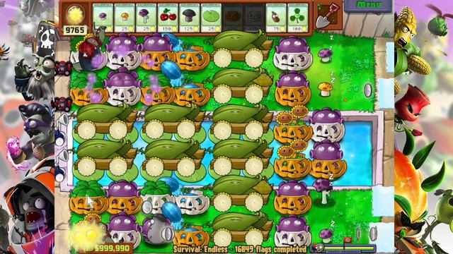 Plants vs Zombies Survival Endless 100000 Flags Part 843 | 16840 - 16860 Flags смотреть онлайн