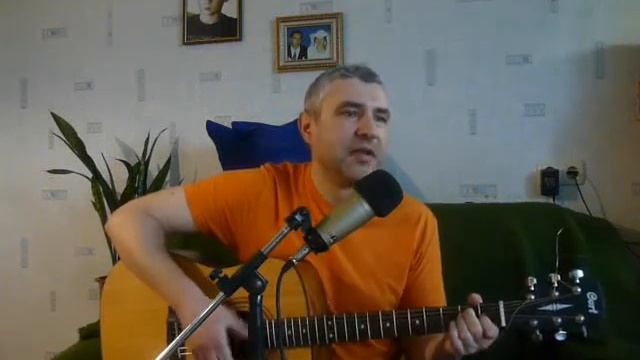"Букет из белых роз" Виктор Корольев - кавер под гитару смотреть онлайн