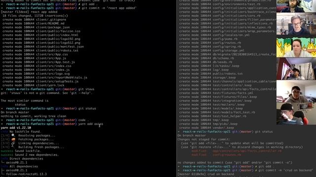 Rails API React SPA p1 (3/8) смотреть онлайн