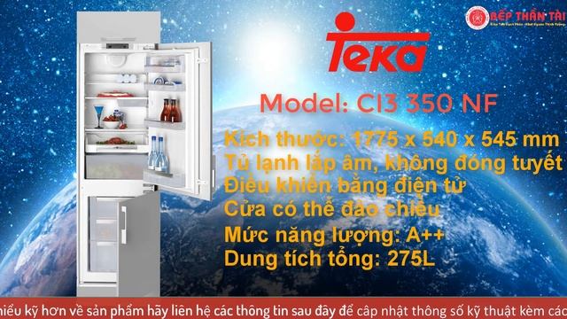 Tủ lạnh Teka CI3 350 NF смотреть онлайн