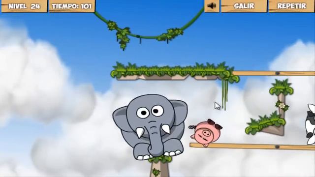 Videos Para Niños - Snoring Elephant 4 - Juegos Para Niños Pequeños смотреть онлайн