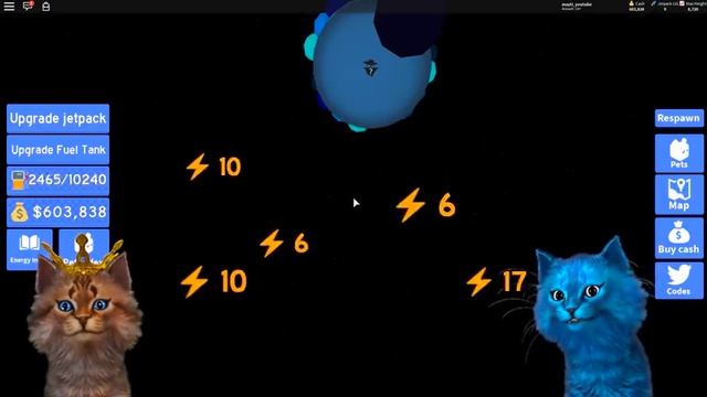 СИМУЛЯТОР ДЖЕТПАКА! ЛЕТИМ В КОСМОС! Roblox Simulator КОТИК ИГРОМАН И КОТЁНОК ЛАЙК смотреть онлайн