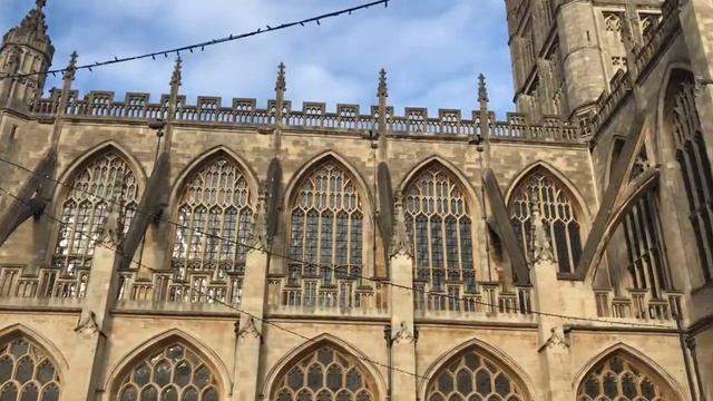 Рождественский рынок в Англии, Баф/ Christmas market in Bath смотреть онлайн