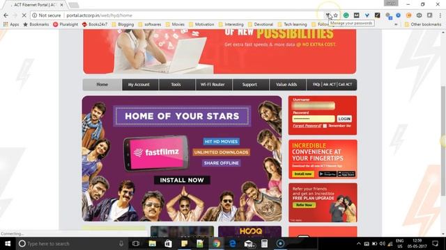 తెలుగు లో - How to login to ACT broadband in Telugu смотреть онлайн