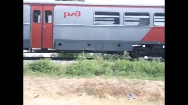 Дизельпоезд РА2-003 сообщением Волгодонская - Ростов-главный смотреть онлайн