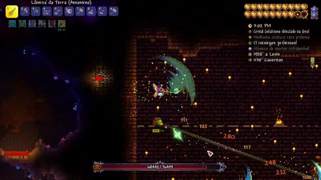 TESTEI A NOVA TERRA BLADE CONTRA O GOLEM NO TERRARIA 1.4.4 | Mobile e PC | смотреть онлайн