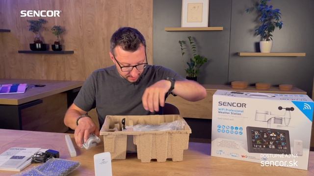 Profesionálna meteorologická stanica - SENCOR SWS 12500 - Unboxing смотреть онлайн
