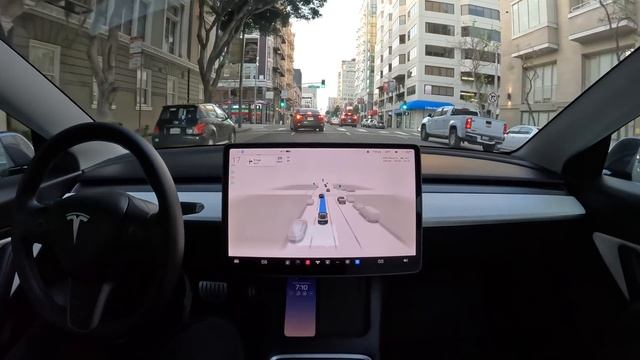 Can Tesla Full Self-Driving Beta 11.3.3 Handle Real Ride Sharing Rides? смотреть онлайн