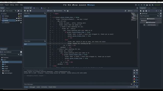 How to Create a DIALOGUE System in Godot 4 (step by step) смотреть онлайн