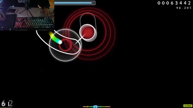 osu! but with a rainbow cursor trail ? смотреть онлайн