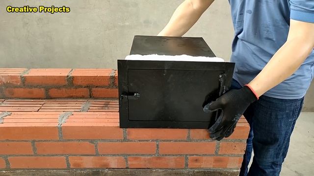 DIY Portable 3-in-1 Outdoor Wood Stove With Casters