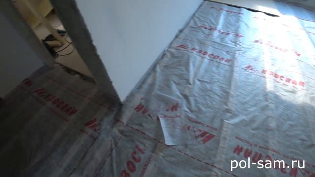 ПОЛ СВОИМИ РУКАМИ ПОД ПАРКЕТНУЮ ДОСКУ! смотреть онлайн