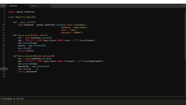 Login (Inicio de sesión) en Python con Tkinter - Validación de datos MySQL смотреть онлайн