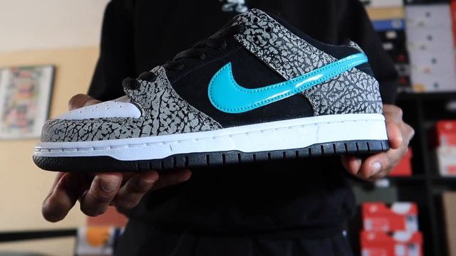 NIKE SB PRO LOW "ATMOS ELEPHANT" CLOSE & ON FEET REVIEW смотреть онлайн