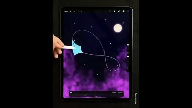 ??Удивительные художественные рисунки Procreate ? Сборник цифровых иллюстраций Procreate на iPad?❣ смотреть онлайн