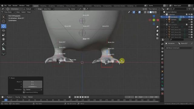 BLENDER 2.93 Как убрать растяжение кистей и стоп в ригге смотреть онлайн