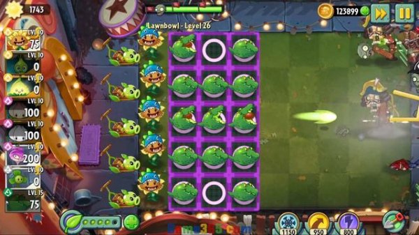 All Green Plants Power-Up! in Plants Vs Zombies 2
