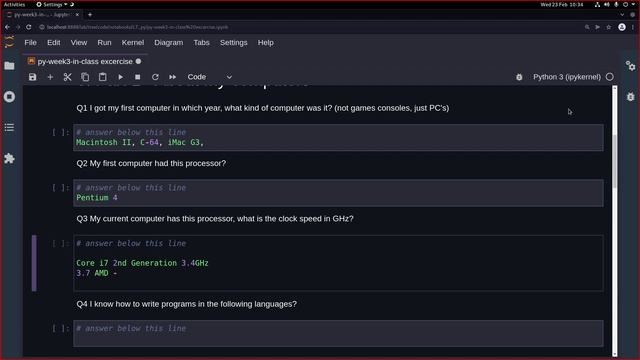 Computer programming topic 3 - editing and testing python 3 смотреть онлайн
