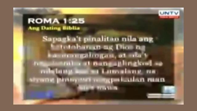 HUWAG KANG GAGAWA NG MGA LARAWANG INANYUAN- Bro. Eli Soriano смотреть онлайн