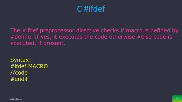 Pre Processor in C смотреть онлайн