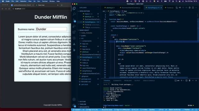 Recoil Tutorial | React State Libraries смотреть онлайн