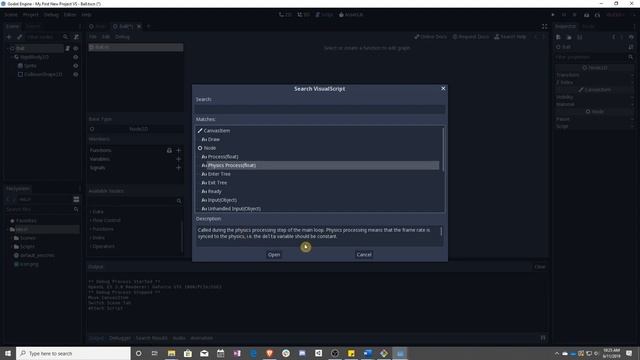 Godot 3.1 Visual Scripting - Lesson 7 - Movement using Rigid Bodies смотреть онлайн