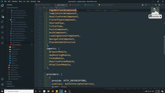 125. Creating The Feature Module by splitting the components in the angular. смотреть онлайн