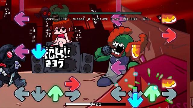 Hank And Tricky Sing Honorbound (FNF: VS Mann Co.) смотреть онлайн