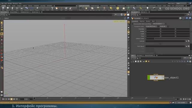 Houdini на русском. Урок 1. Интерфейс. Sapphirevfx.xyz