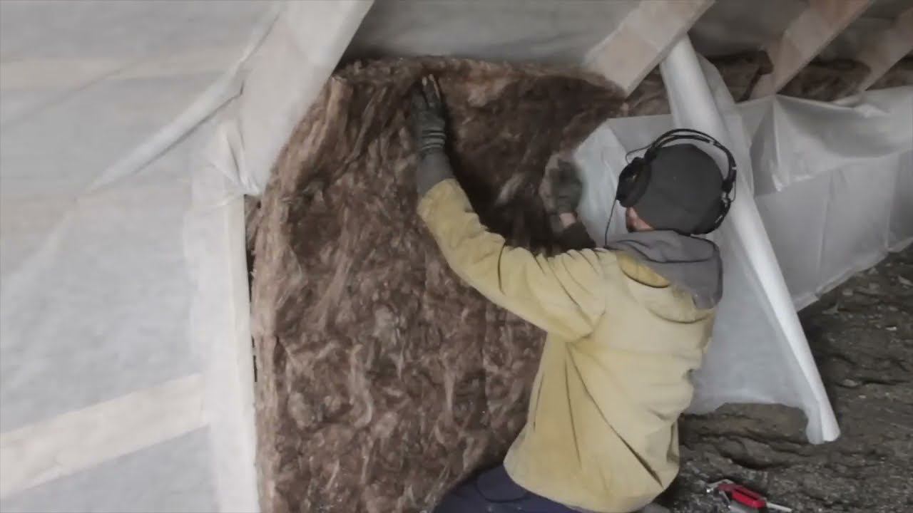 Мансарда из чердака. Часть 2. Каркас мансарды. Утепление. смотреть онлайн