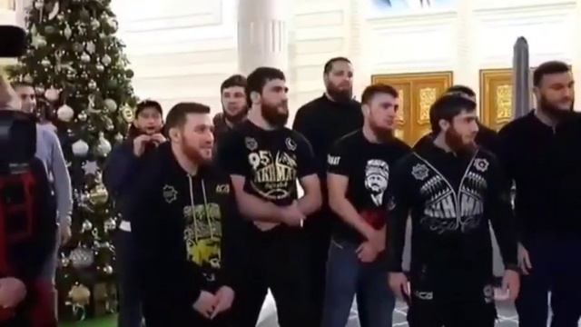 Хамзат Чимаев в Грозном #Чечня #Грозный смотреть онлайн