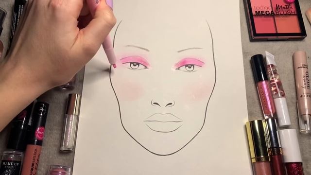 ASMR Makeup on Face Chart (Whispered, Makeup Sounds) смотреть онлайн