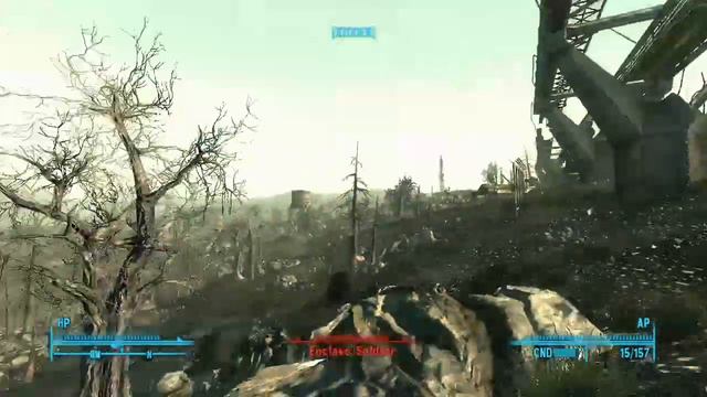 Fallout 3: Albino Radscorpion vs Enclave vs BoS Outcast смотреть онлайн